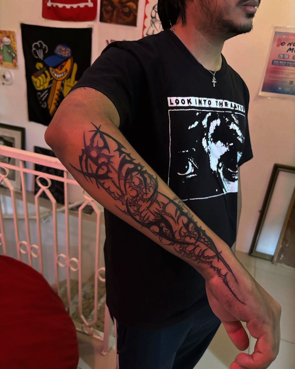 Braço, braço inteiro, freehand