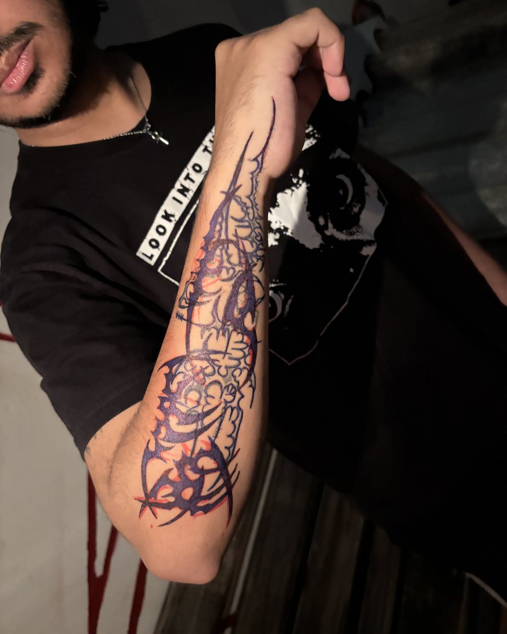 Sleeve, braço inteiro, freehand